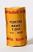 Kodak Portra 400 120 rolfilm - 1 film bulkverpakking