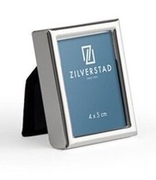 Zilverstad pasfoto 3.5x4.5 cm zilver glans