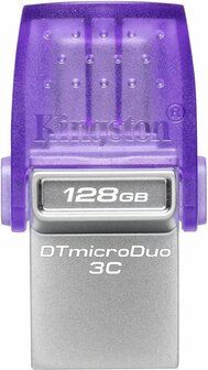 Kingston MicroDuo 3C 128gb USB-A+USB-C