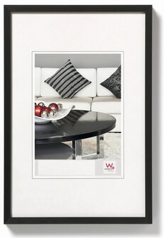 Walther fotolijst Chair aluminium Din A2 zwart