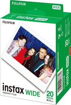 Fujifilm Instax Wide 2x 10 pak direct klaar film