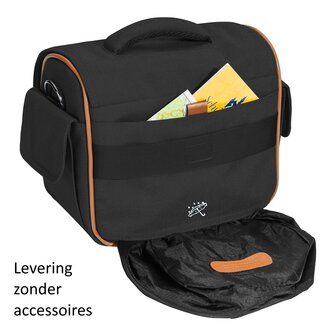 Pedea XL Vintage Pro zwart cameratas