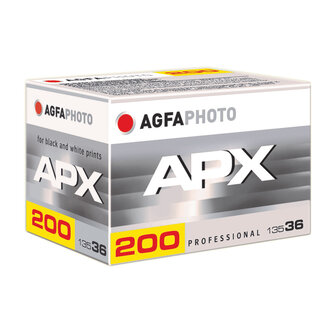 Agfaphoto APX 200 Prof zwart - wit 135-36