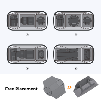 K&amp;F Concept Alpha cameratas 10L