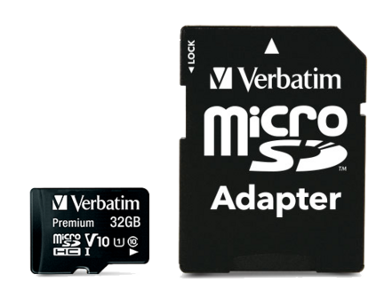 Verbatim microSDHC Card 32GB UHS-1