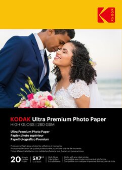 Kodak Ultra Premium Photo Paper High Gloss 13x18cm