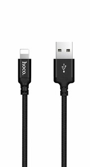 Hoco Charge&amp;Synch Lightning Cable Black (1 meter)