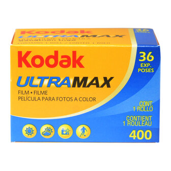 Kodak Ultramax 400-36 fotorolletje