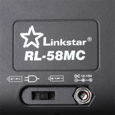 Linkstar Bi-Color LED Lamp RL-58MC op 230V