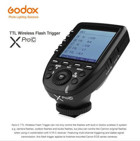 Godox X PRO-C Transmitter Canon