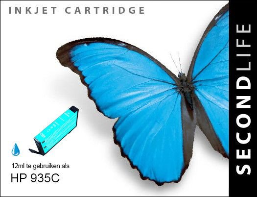 SecondLife HP 935 XL Cyan