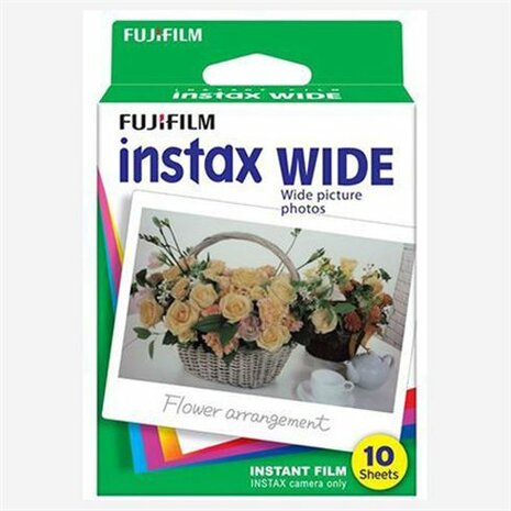 Fujifilm Instax wide 10 sheets direct klaar film