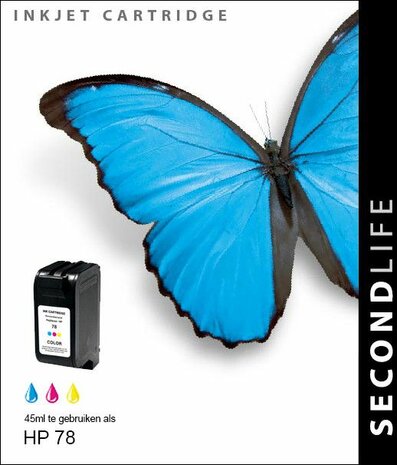 Secondlife inkt HP 78 XL Color