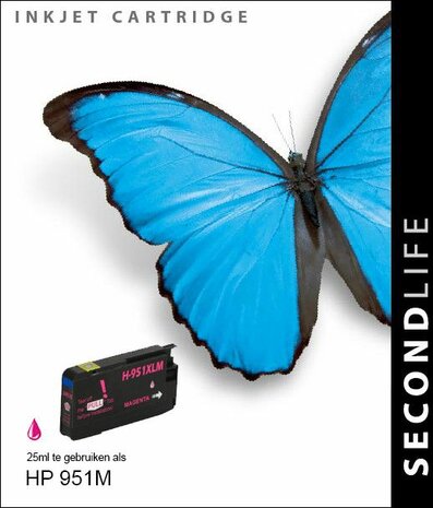 Secondlife inkt HP 951 XL Magenta