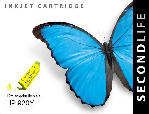 Secondlife inkt HP 920 Yellow XL