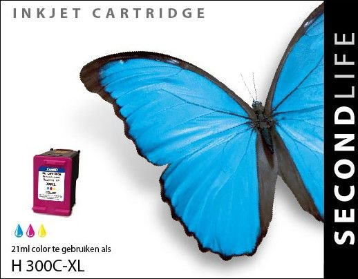 Secondlife inkt HP 300 XL Color