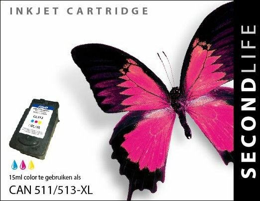 Secondlife inkt Canon 511 - 513 Color