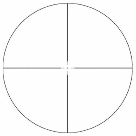 Vortex Crossfire II 3-9x40 Rifle Scope, V-Brite Dradenkruis  (MOA)