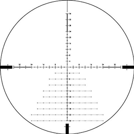 Vortex Diamondback Tactical 4-16x44 FFP Richtkijker, EBR-2C Dradenkruis (MOA)