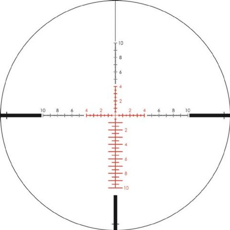 Vortex Viper PST Gen II 2-10x32 FFP Richtkijker, EBR-4 MRAD