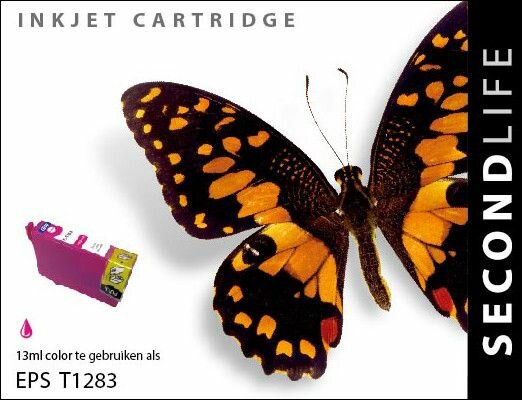 Secondlife inkt Epson T1283 Magenta