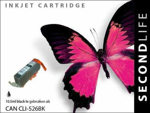 Secondlife inkt Canon CLI 526 Black