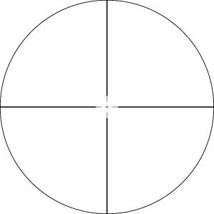 Vortex Crossfire II 1-4x24 AR Richtkijker, V-Brite Dradenkruis (MOA)
