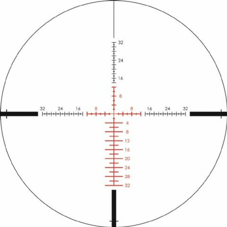 Vortex Viper PST Gen II 2-10x32 FFP Richtkijker, EBR-4 MOA
