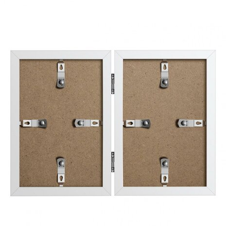 Henzo fotolijst Piano 2x 13x18 cm wit