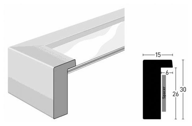 Nielsen Accent Aura Din A4 wit