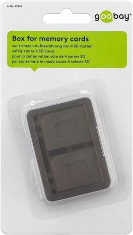 Goobay SD Memory Card Box