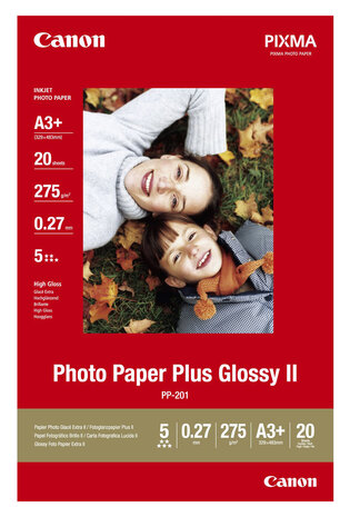 Canon Din A3+ Photo Paper Plus Glossy II PP-201