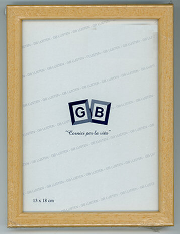 GB Houten fotolijst grenen 13x18 cm A65/14