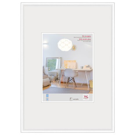 Walther fotolijst New Lifestyle 50x70 cm wit KVX070W