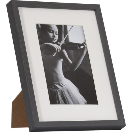 Henzo fotolijst Viola 13x18 cm dgrijs