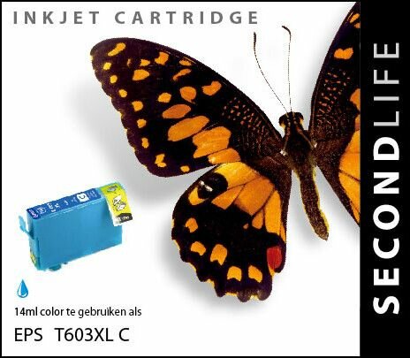 SecondLife Epson 603 XL Cyan