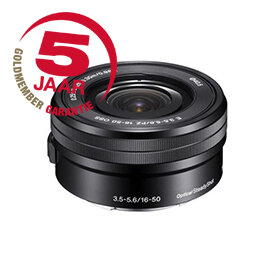 Sony NEX 16-50mm f/3.5-5.6 PZ OSS objectief Zwart