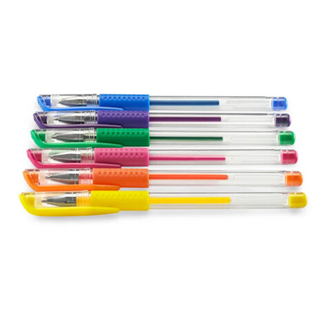 Hama Basic gel pen set 6 kleuren