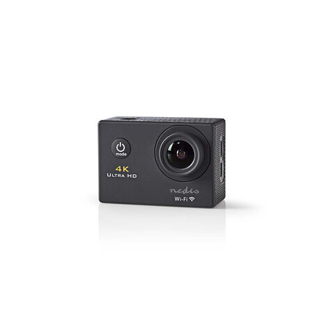 Nedis 4K UltraHD Actioncam zwart