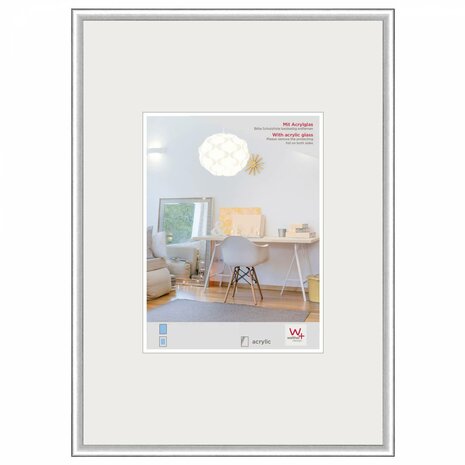 Walther fotolijst New Lifestyle 40x60 cm zilver KVX460S
