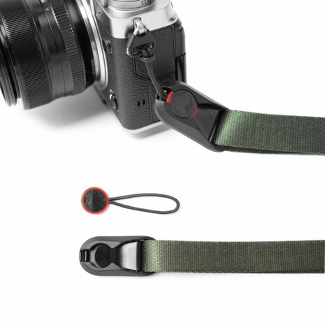 Peak Design Leash sage camerariem