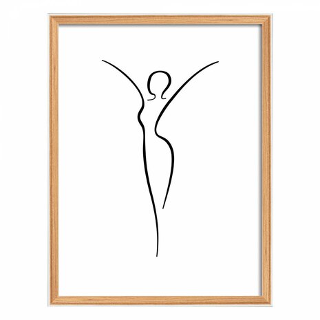 Walther Silhouette 30x40cm beuken fotolijst