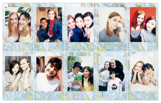 Fujifilm Instax mini Blue Marble instant film 10 sheets