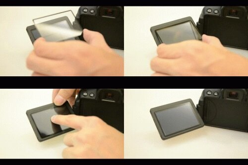Larmor LCD Screen Protector Nikon Zfc+Z30+Olympus E-M1+M10