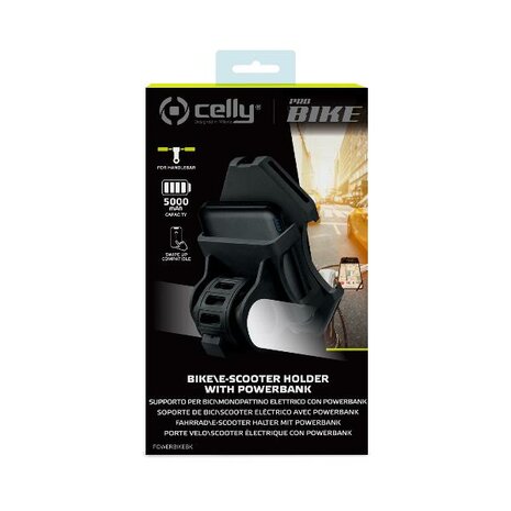 Celly Bike Holder+Powerbank Smartphone