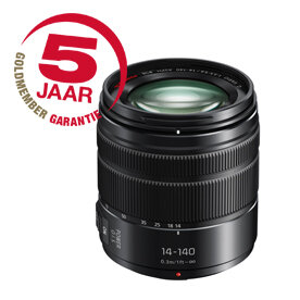 Panasonic Lumix G Vario 14-140mm 3.5-5.6 Mark II OIS zwart