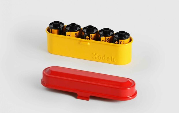 Kodak Film Case 135mm Red Yellow