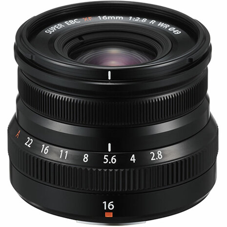 FUJINON XF16mm F2.8 R WR Black