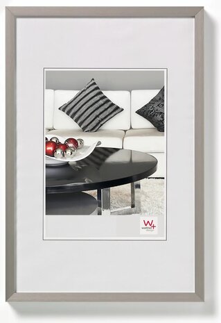 Walther fotolijst Chair aluminium Din A2 staal