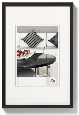 Walther fotolijst Chair aluminium Din A2 zwart